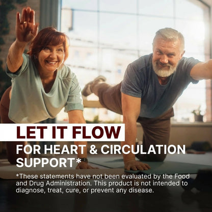 Let It Flow – Organic Beetroot Tablets for Vitality, Energy & Blood Pressure Support